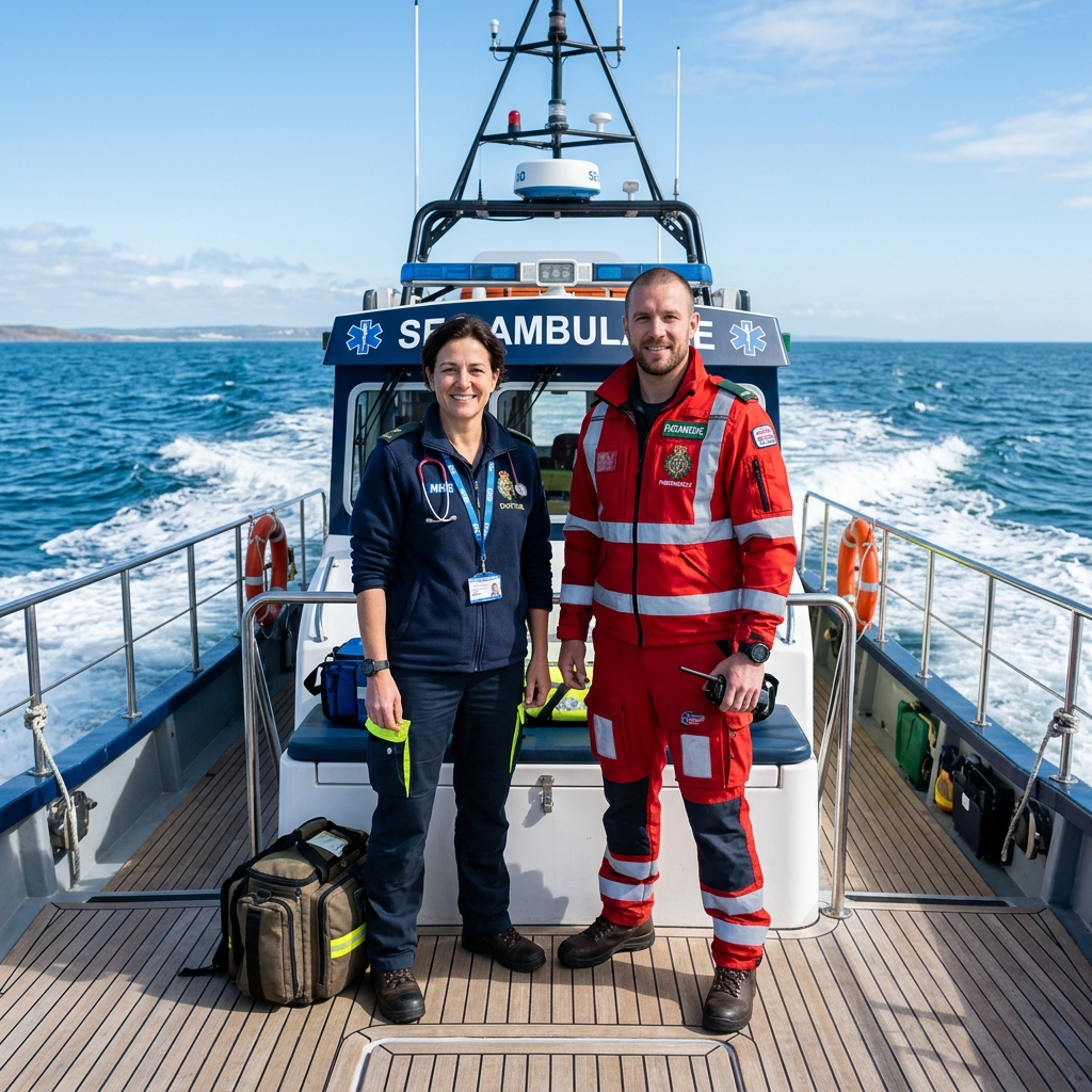 Deniz Ambulans Sağlık Ekibi